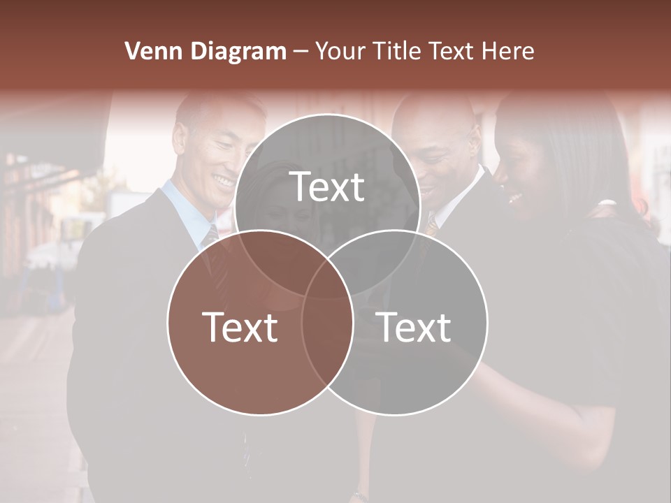 Share Business Setting PowerPoint Template