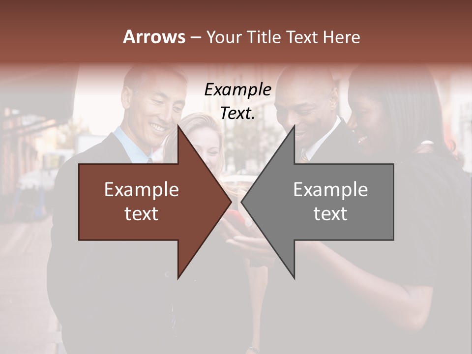 Share Business Setting PowerPoint Template
