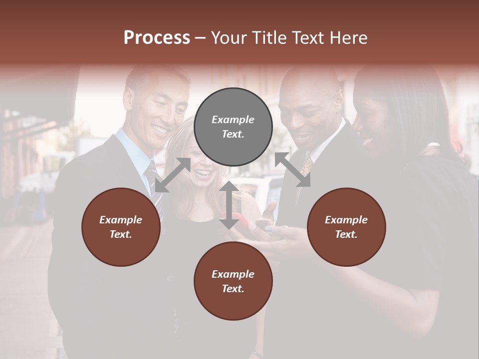 Share Business Setting PowerPoint Template