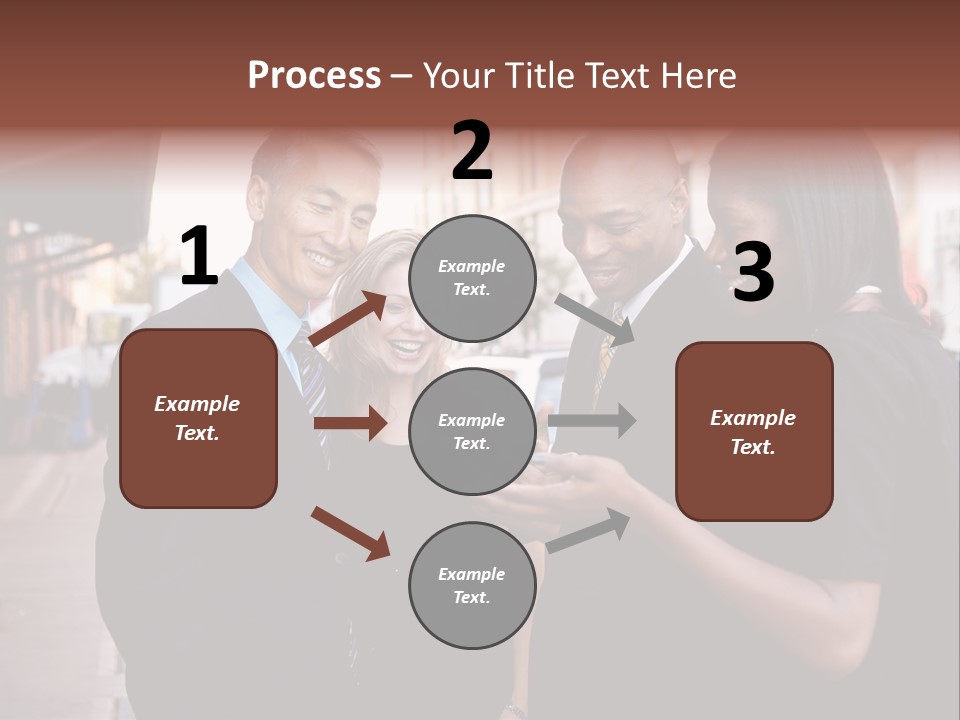 Share Business Setting PowerPoint Template
