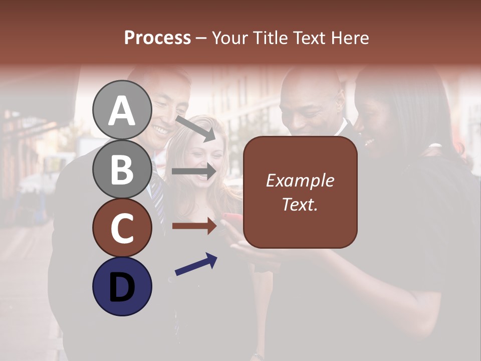 Share Business Setting PowerPoint Template