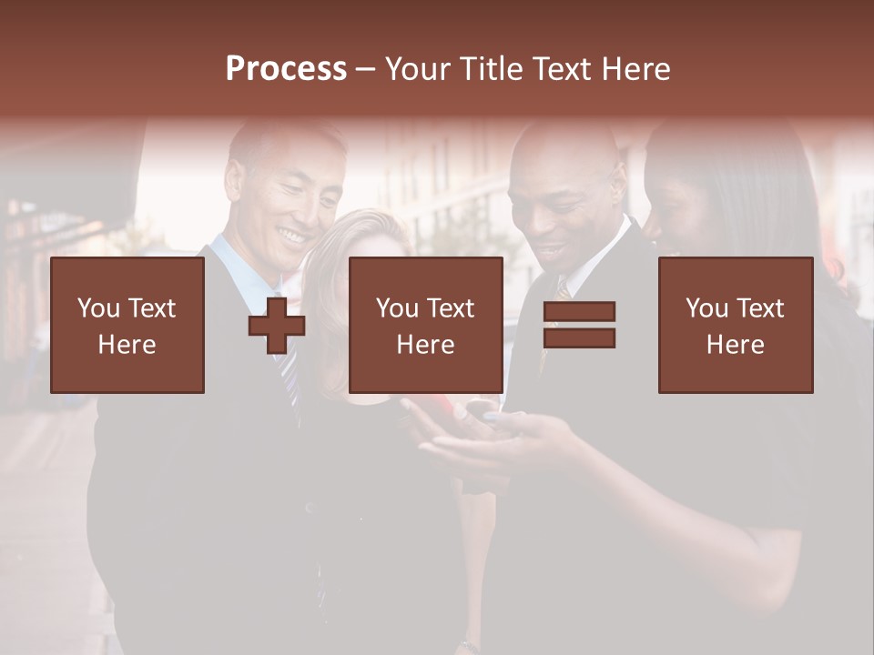 Share Business Setting PowerPoint Template