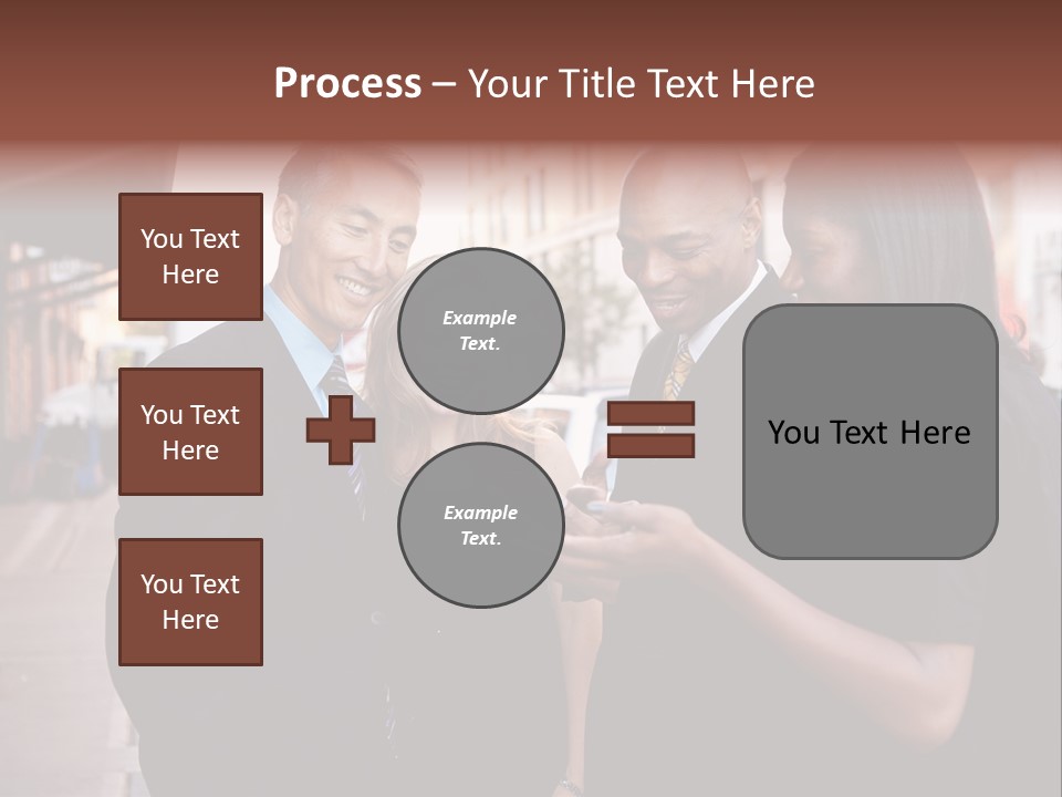 Share Business Setting PowerPoint Template