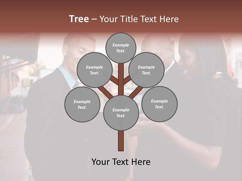 Share Business Setting PowerPoint Template