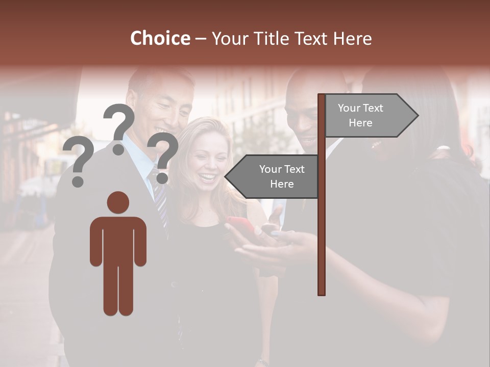 Share Business Setting PowerPoint Template