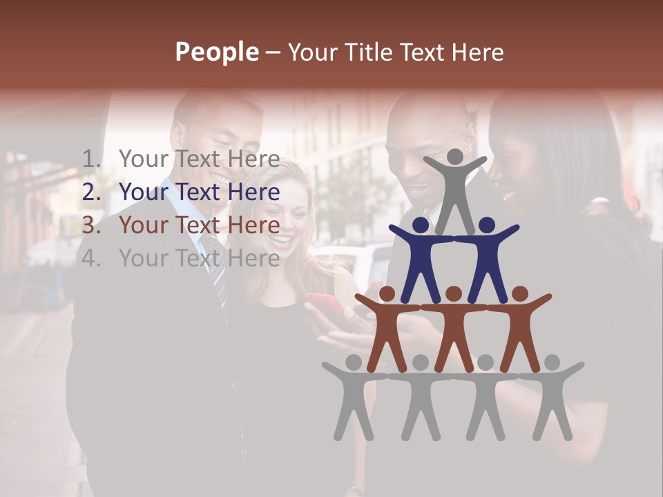 Share Business Setting PowerPoint Template