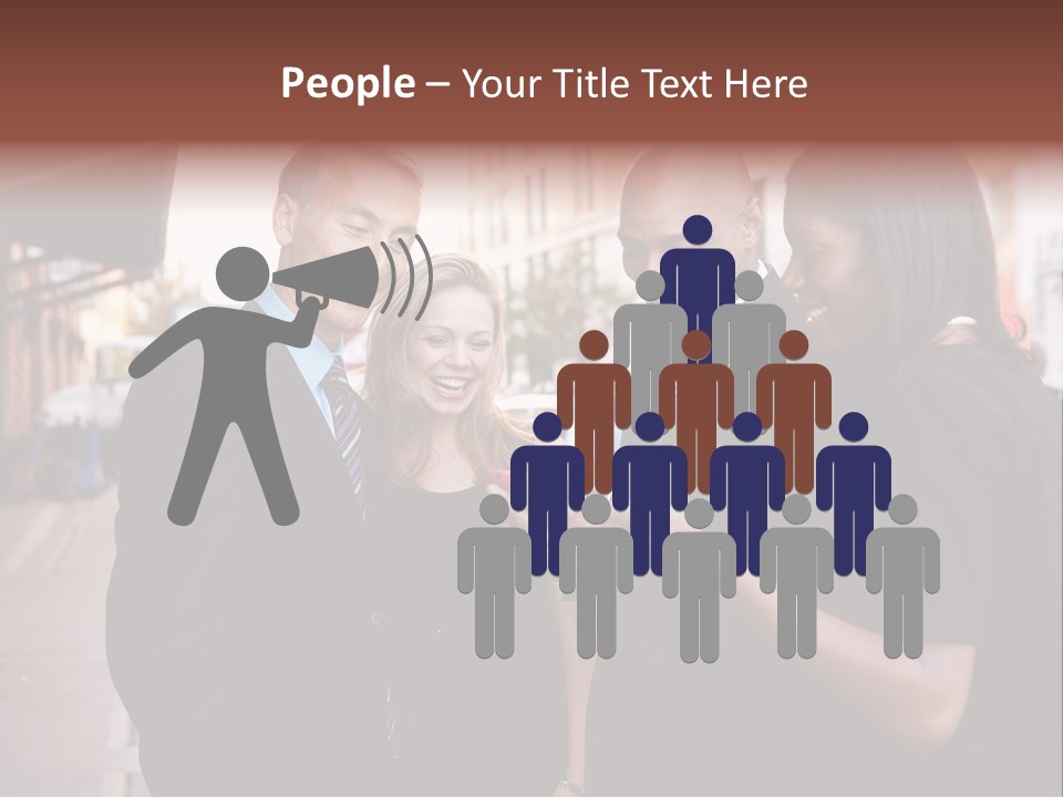 Share Business Setting PowerPoint Template