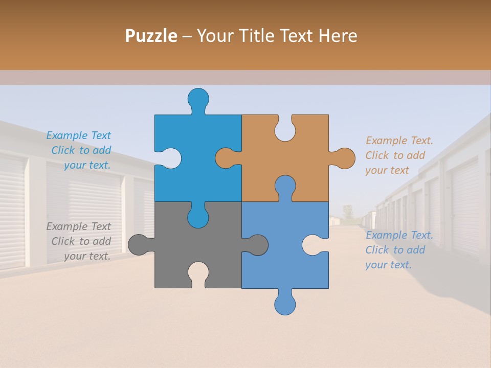 Safe Pack Architecture PowerPoint Template