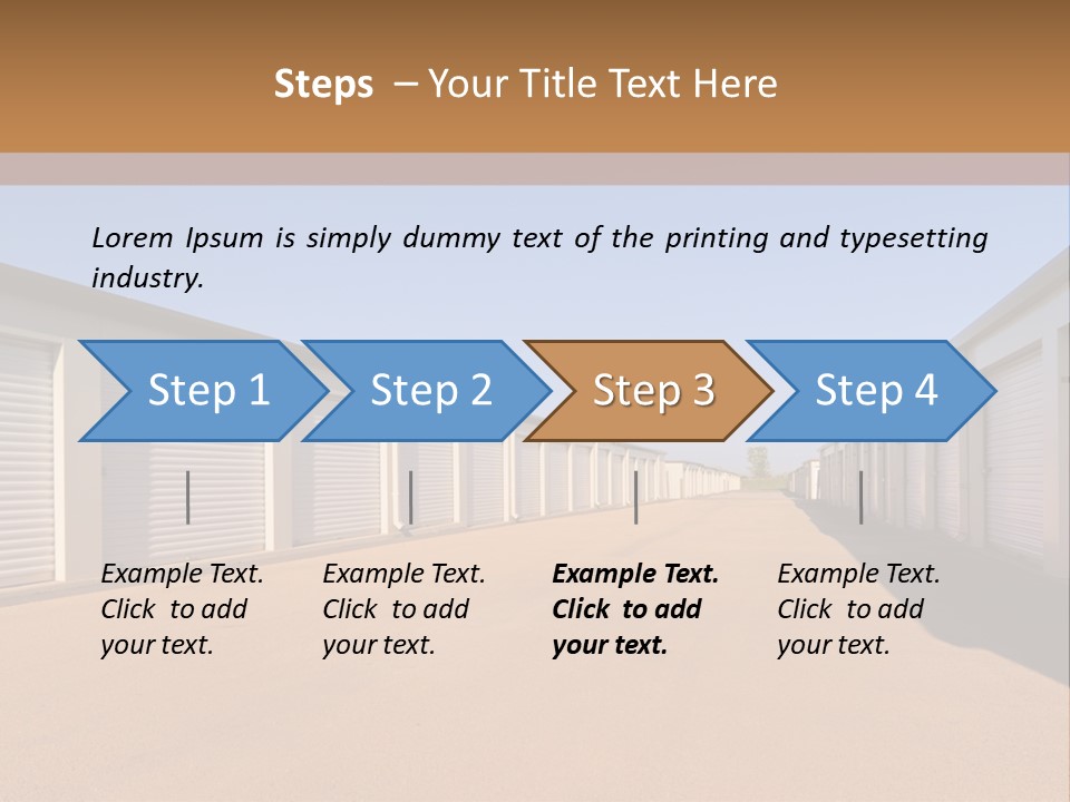 Safe Pack Architecture PowerPoint Template
