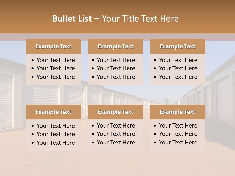 Safe Pack Architecture PowerPoint Template