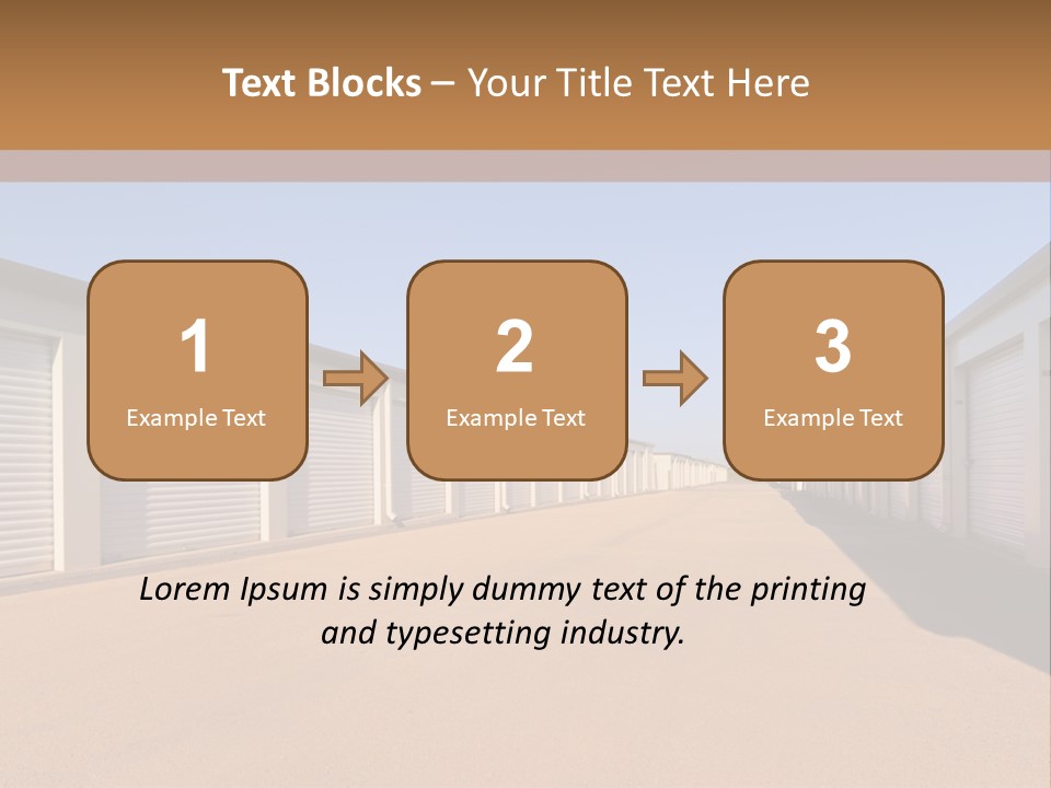 Safe Pack Architecture PowerPoint Template