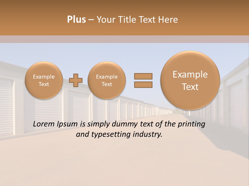 Safe Pack Architecture PowerPoint Template