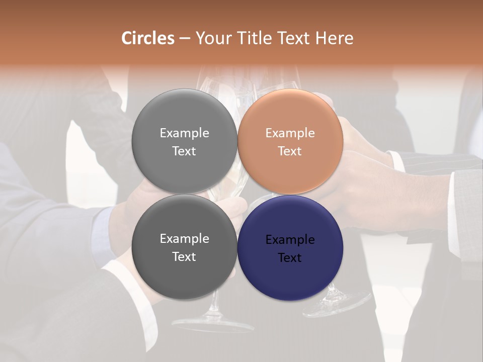 Cheerful People Alcohol PowerPoint Template