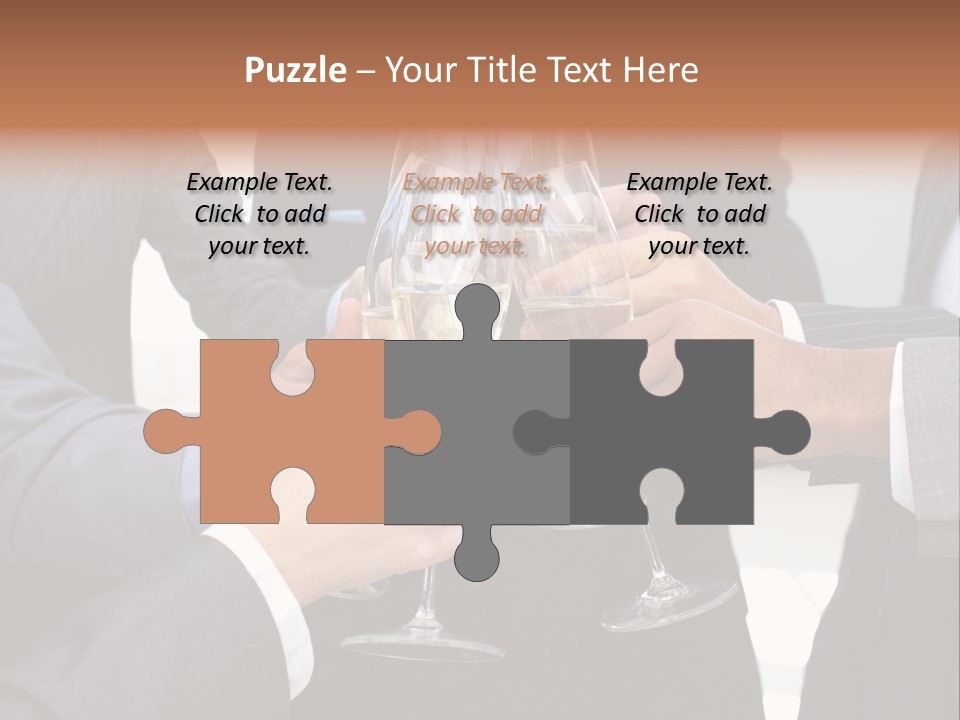 Cheerful People Alcohol PowerPoint Template