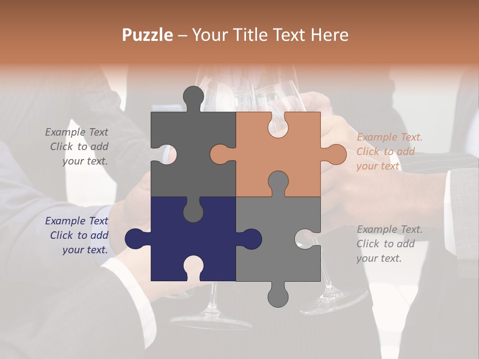 Cheerful People Alcohol PowerPoint Template