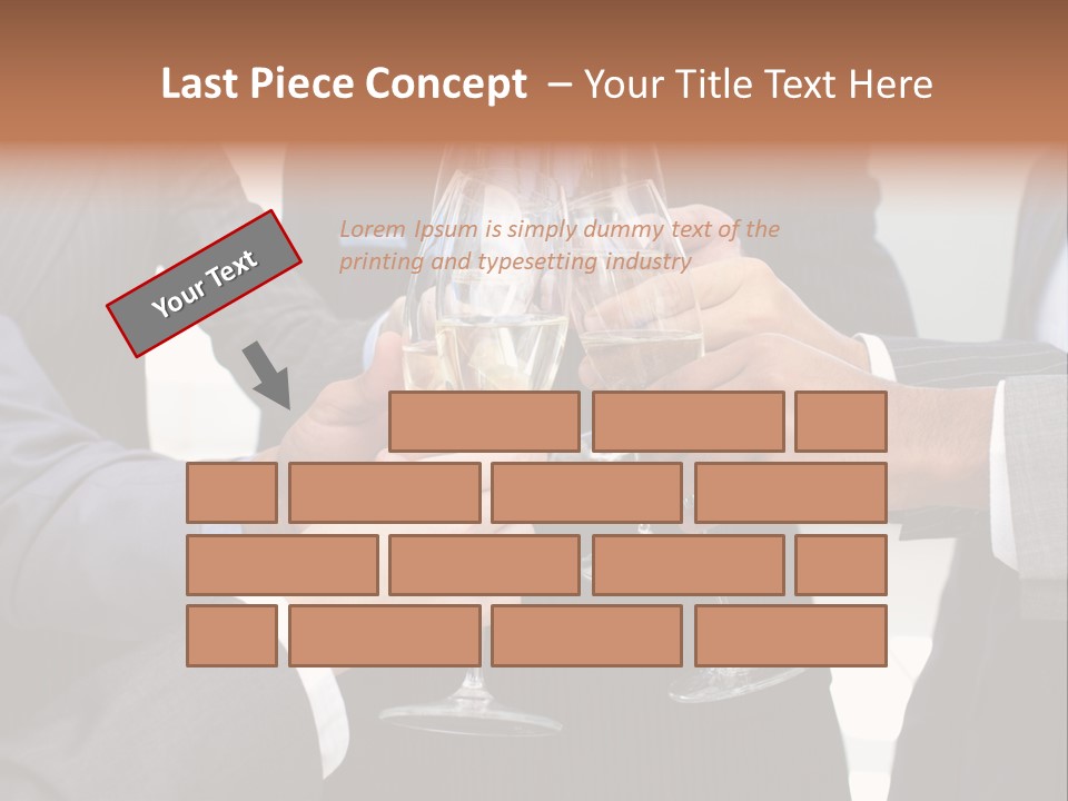 Cheerful People Alcohol PowerPoint Template