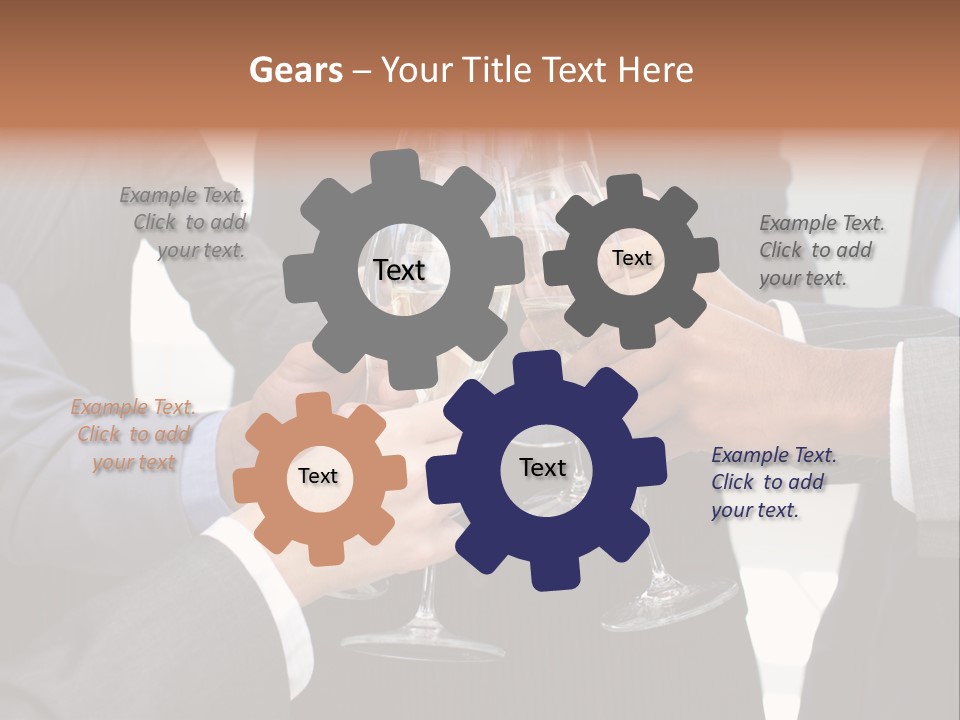 Cheerful People Alcohol PowerPoint Template