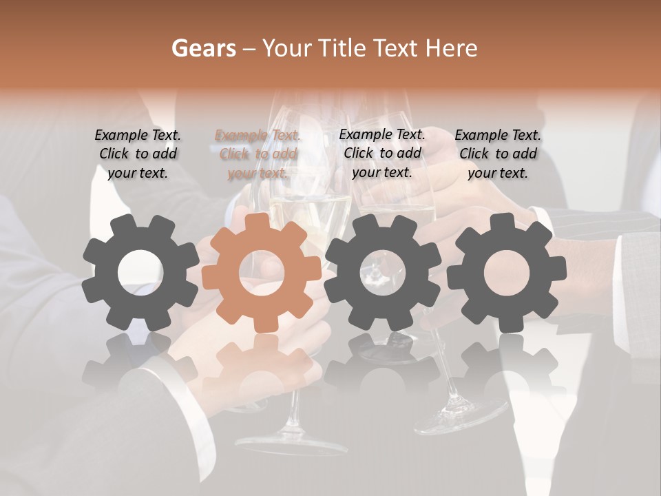 Cheerful People Alcohol PowerPoint Template