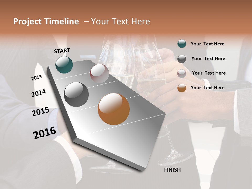 Cheerful People Alcohol PowerPoint Template