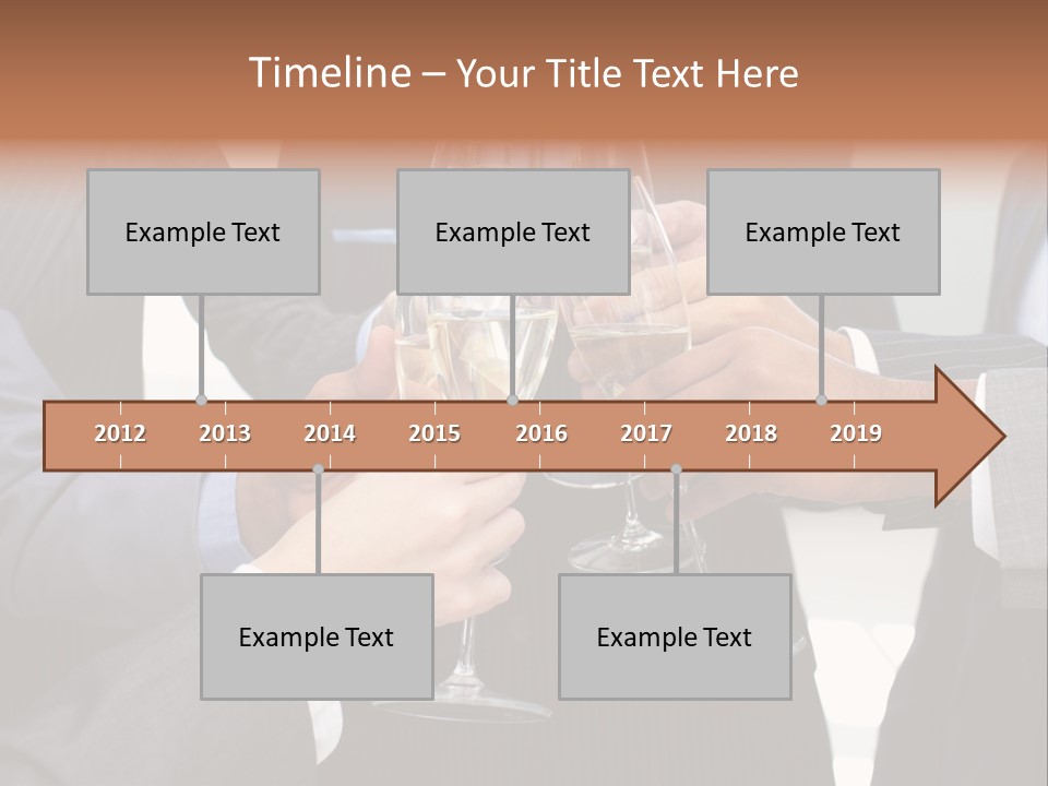 Cheerful People Alcohol PowerPoint Template