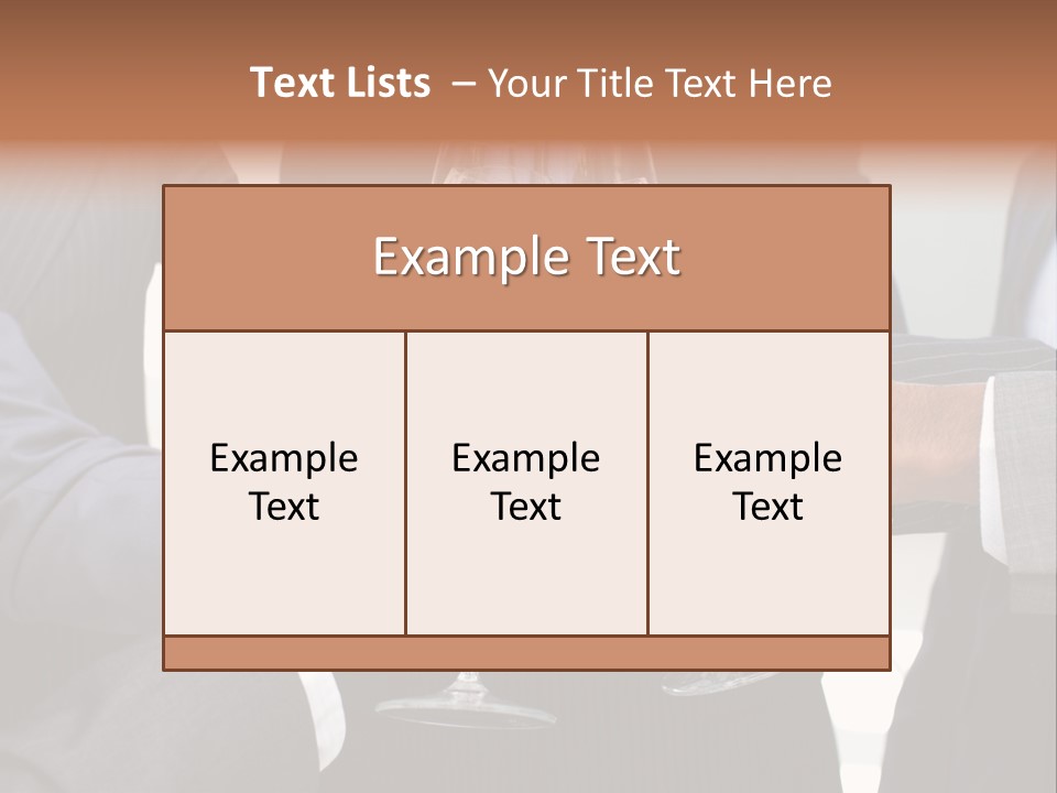 Cheerful People Alcohol PowerPoint Template