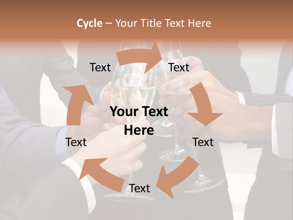 Cheerful People Alcohol PowerPoint Template