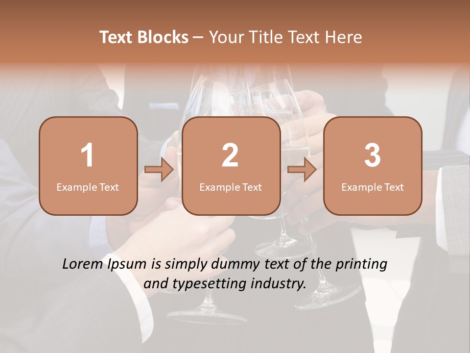 Cheerful People Alcohol PowerPoint Template