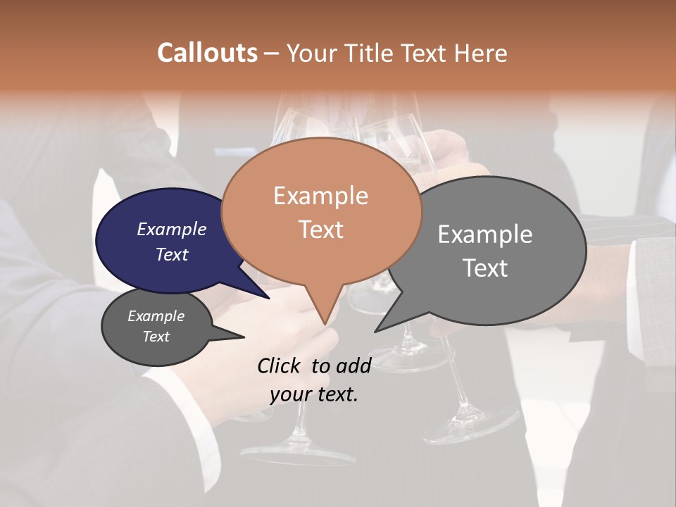 Cheerful People Alcohol PowerPoint Template