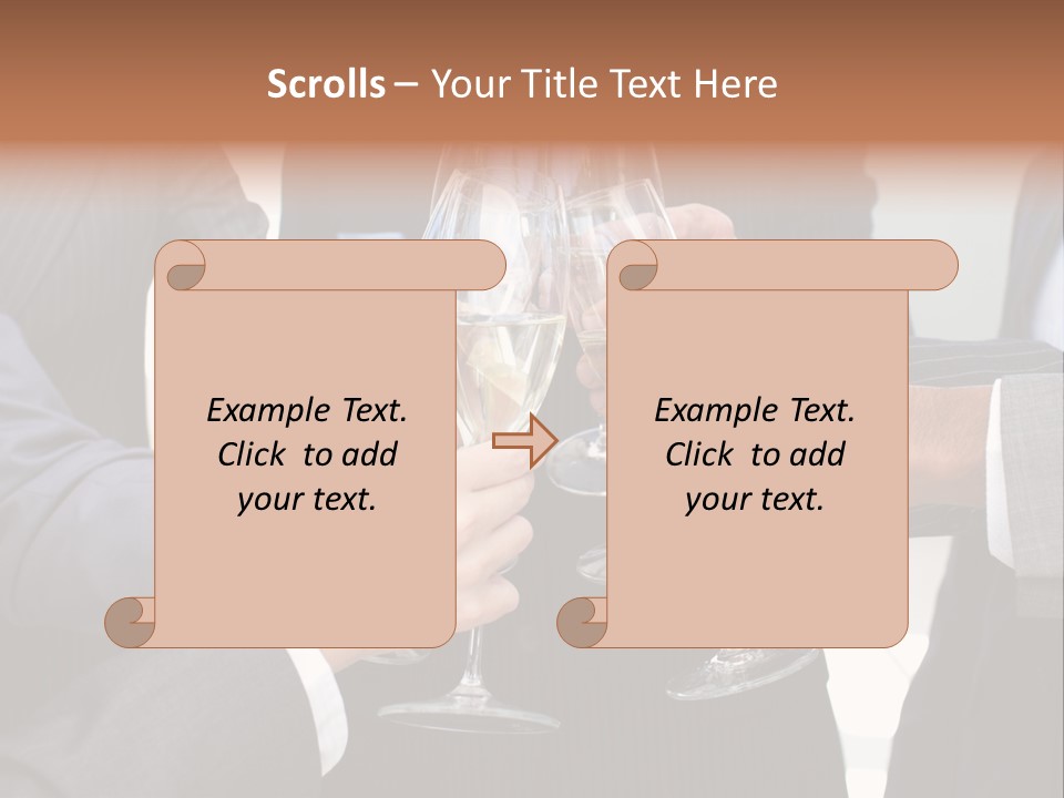 Cheerful People Alcohol PowerPoint Template