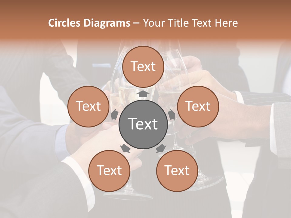 Cheerful People Alcohol PowerPoint Template