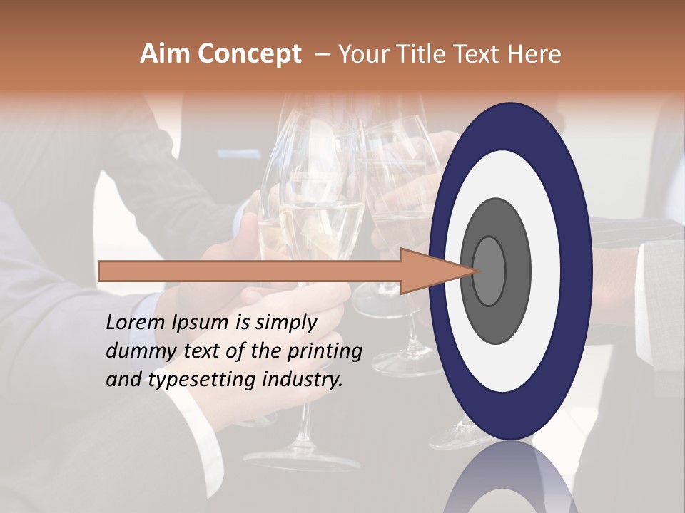 Cheerful People Alcohol PowerPoint Template