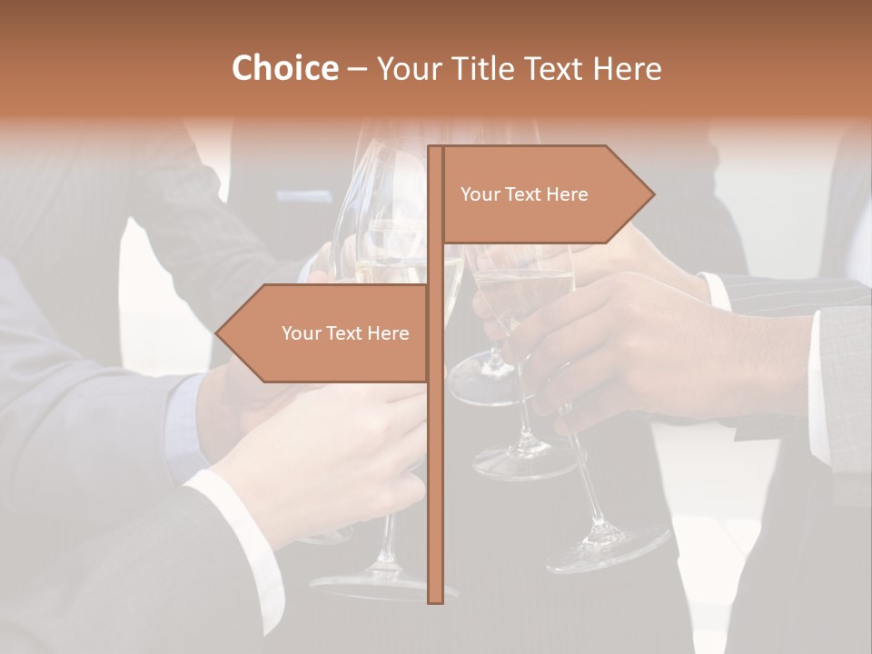 Cheerful People Alcohol PowerPoint Template