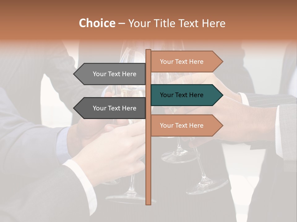 Cheerful People Alcohol PowerPoint Template