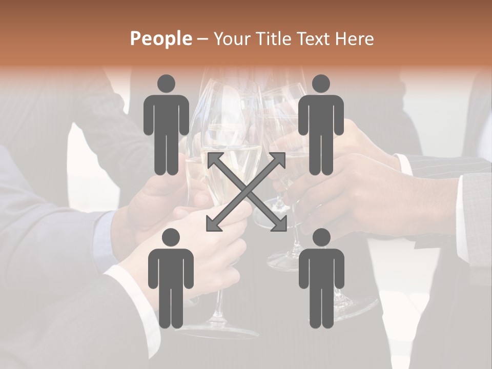 Cheerful People Alcohol PowerPoint Template