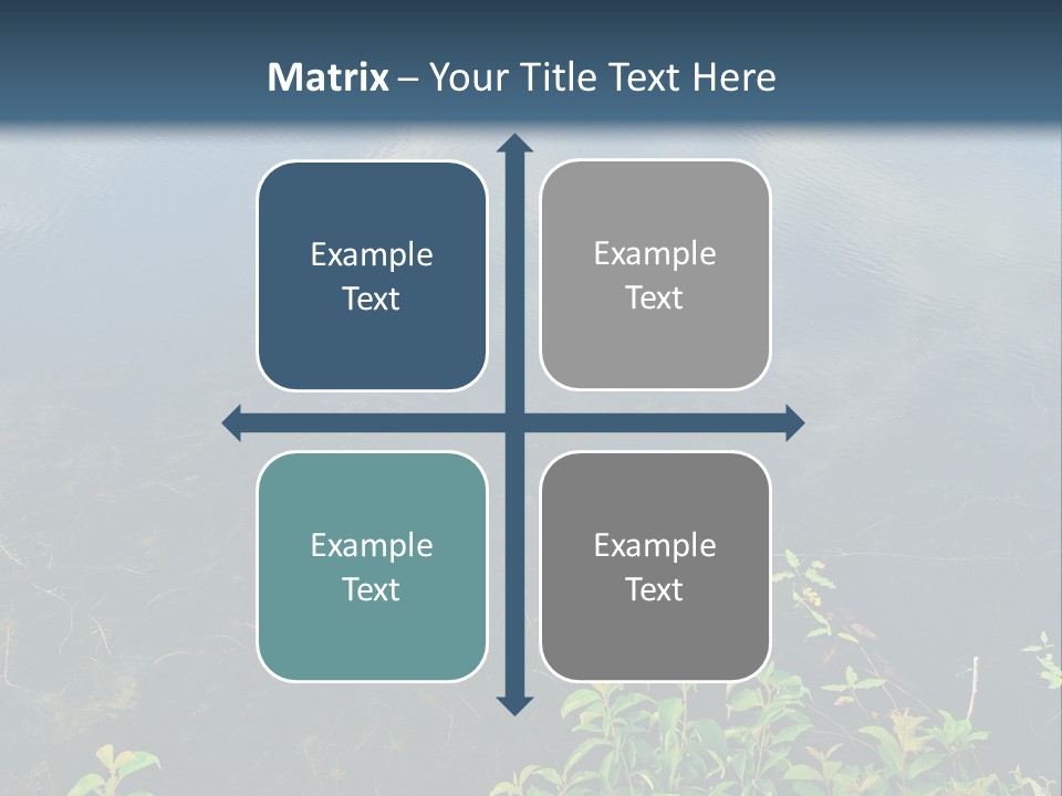 Moody Green River PowerPoint Template