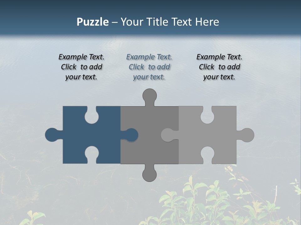 Moody Green River PowerPoint Template