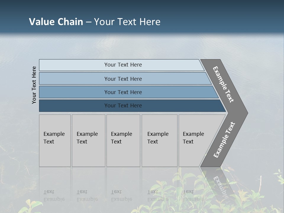 Moody Green River PowerPoint Template