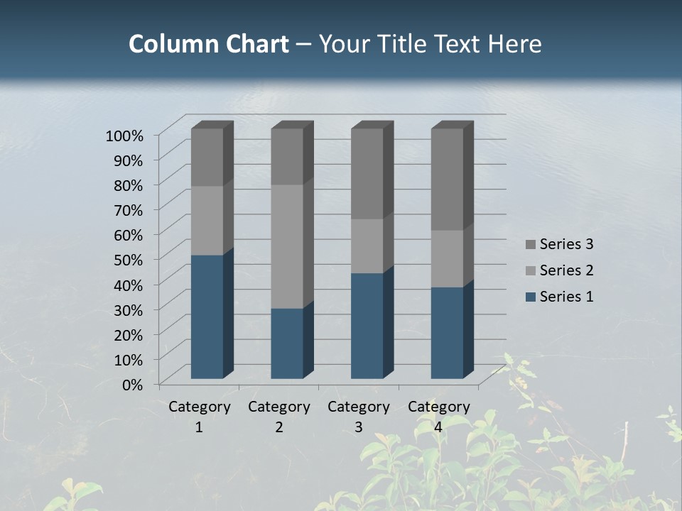 Moody Green River PowerPoint Template