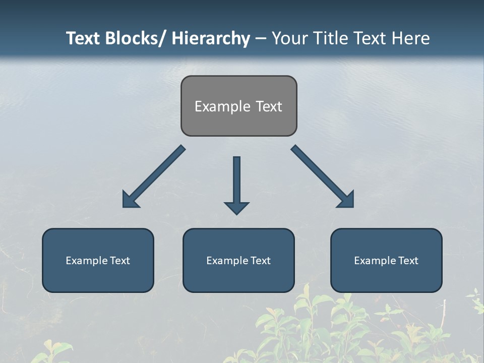 Moody Green River PowerPoint Template