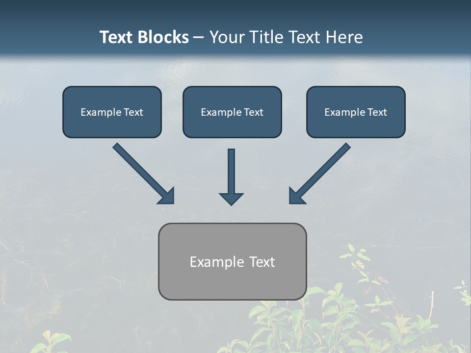 Moody Green River PowerPoint Template