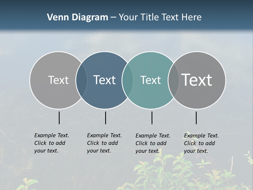 Moody Green River PowerPoint Template