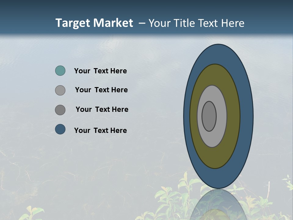 Moody Green River PowerPoint Template