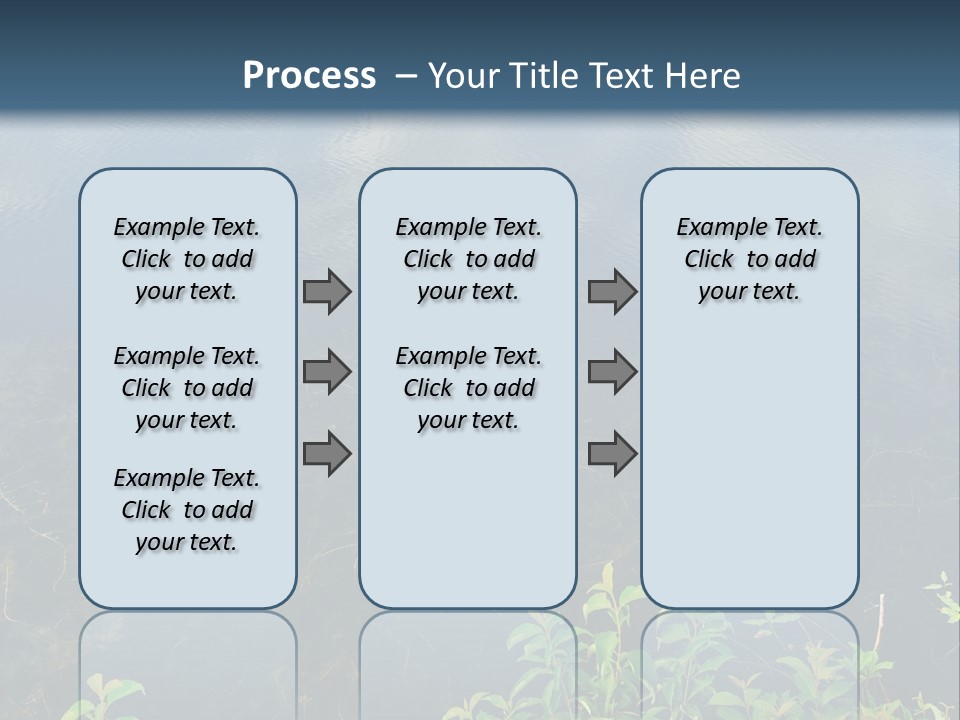 Moody Green River PowerPoint Template