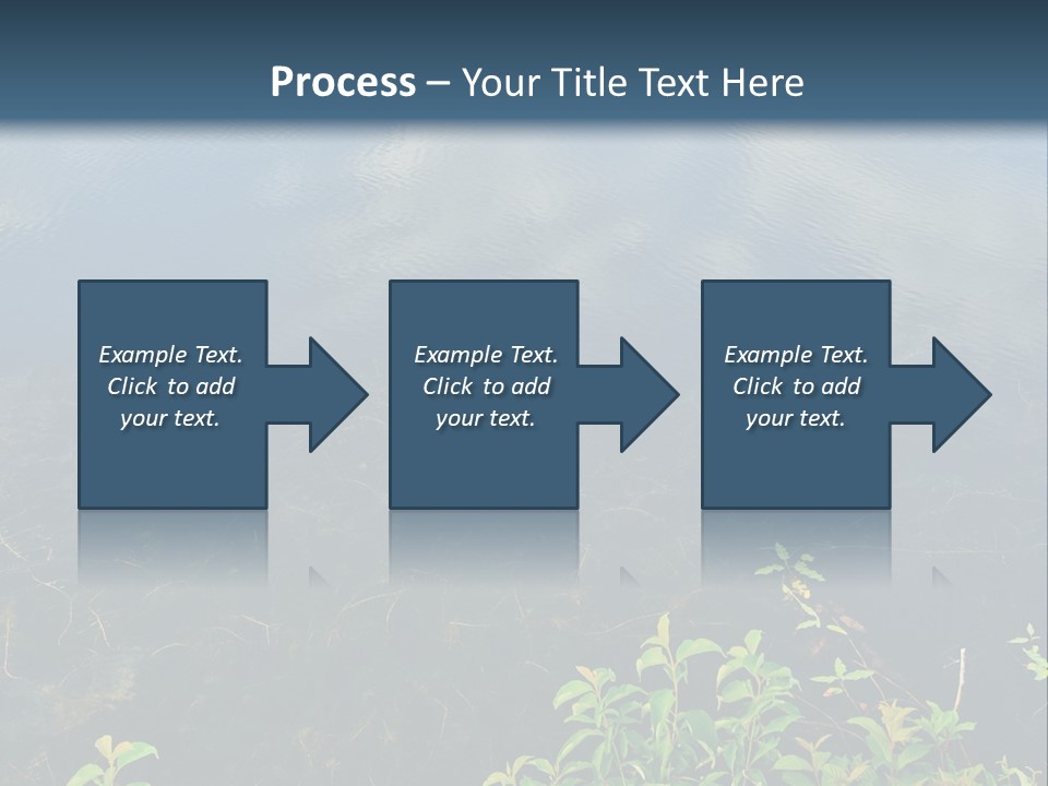 Moody Green River PowerPoint Template