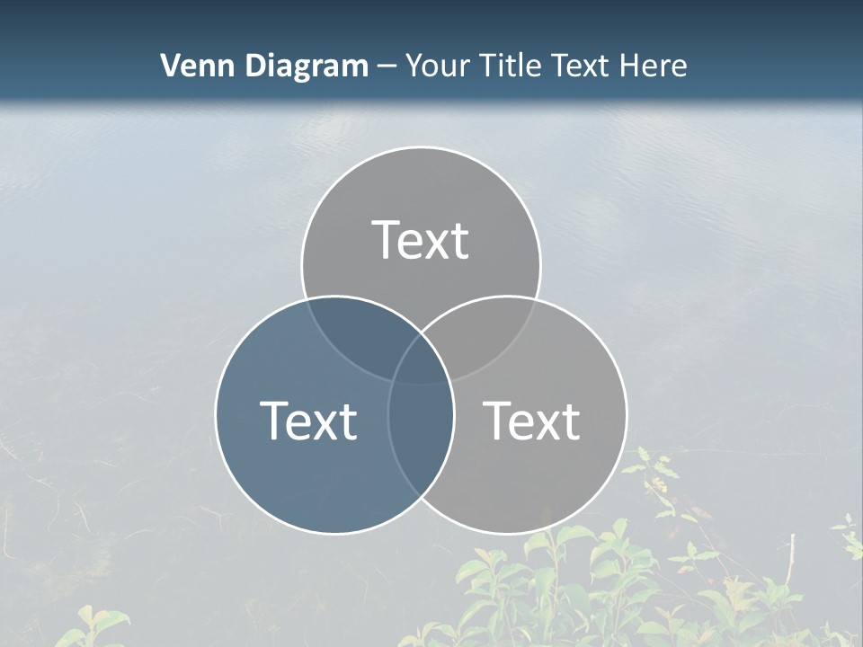 Moody Green River PowerPoint Template