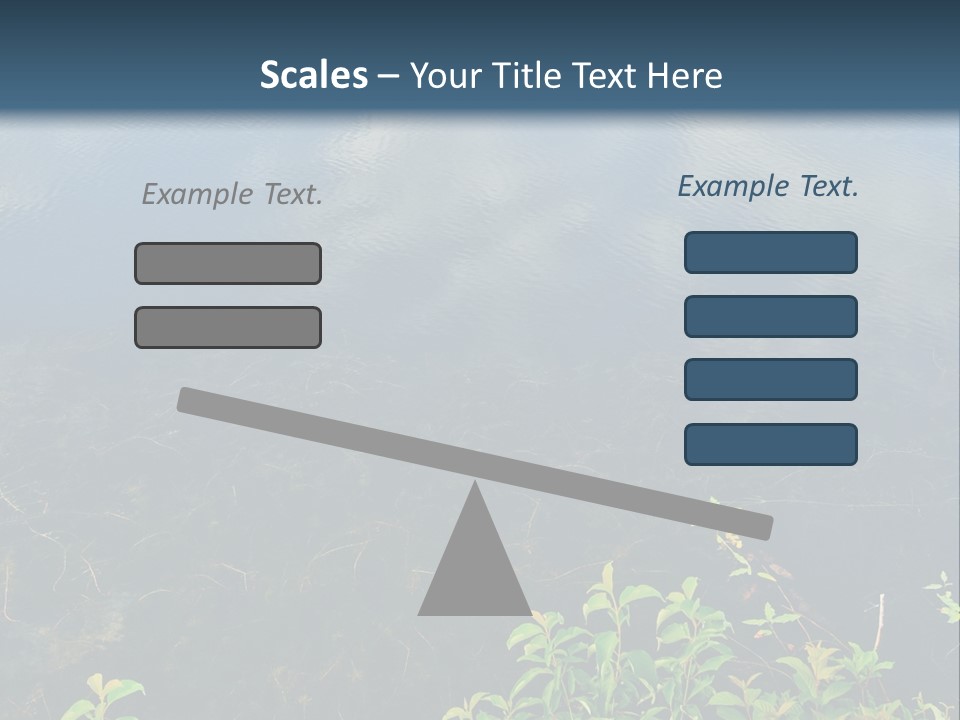 Moody Green River PowerPoint Template