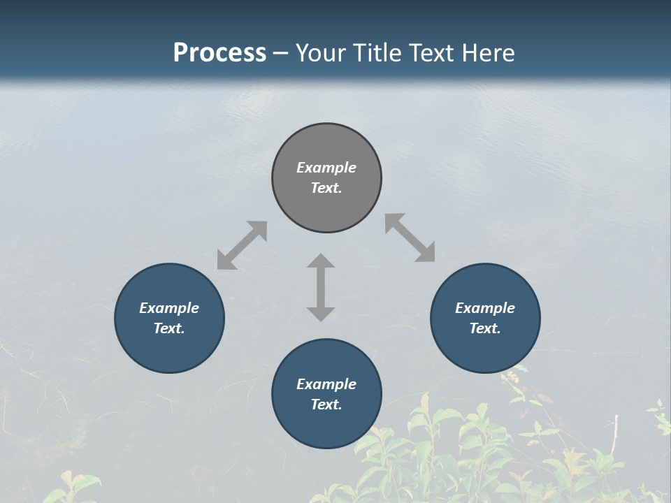 Moody Green River PowerPoint Template