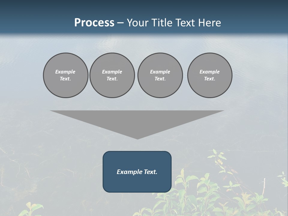 Moody Green River PowerPoint Template
