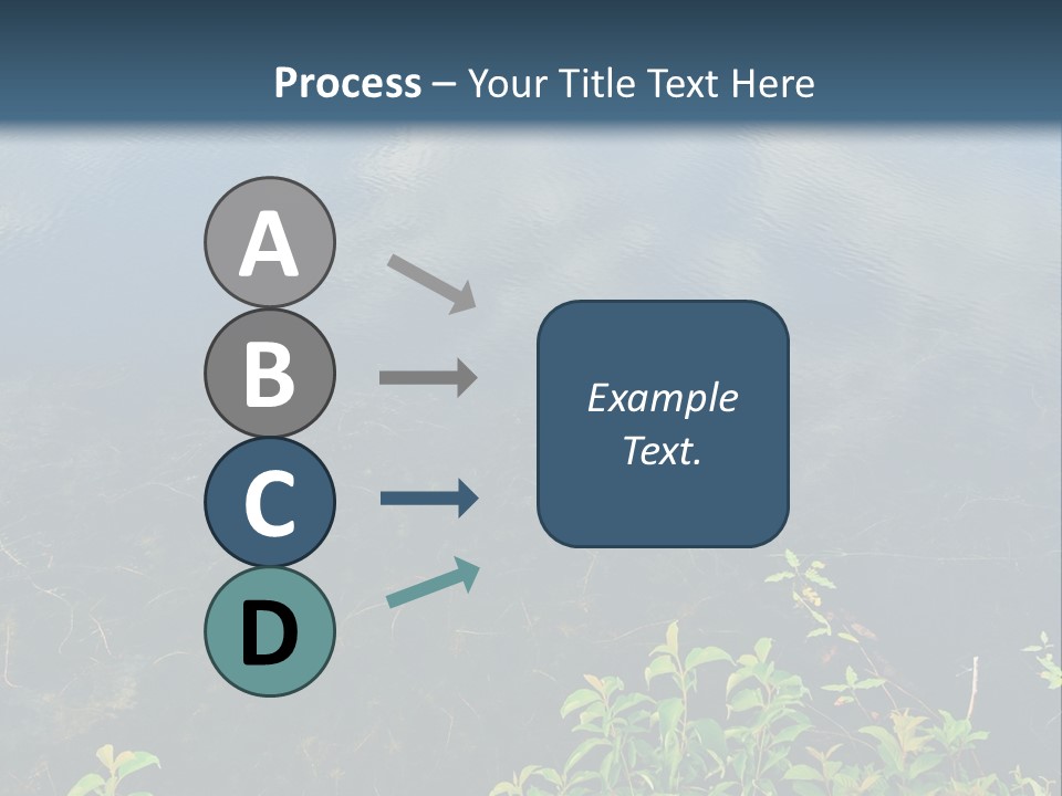 Moody Green River PowerPoint Template