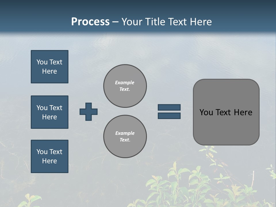 Moody Green River PowerPoint Template